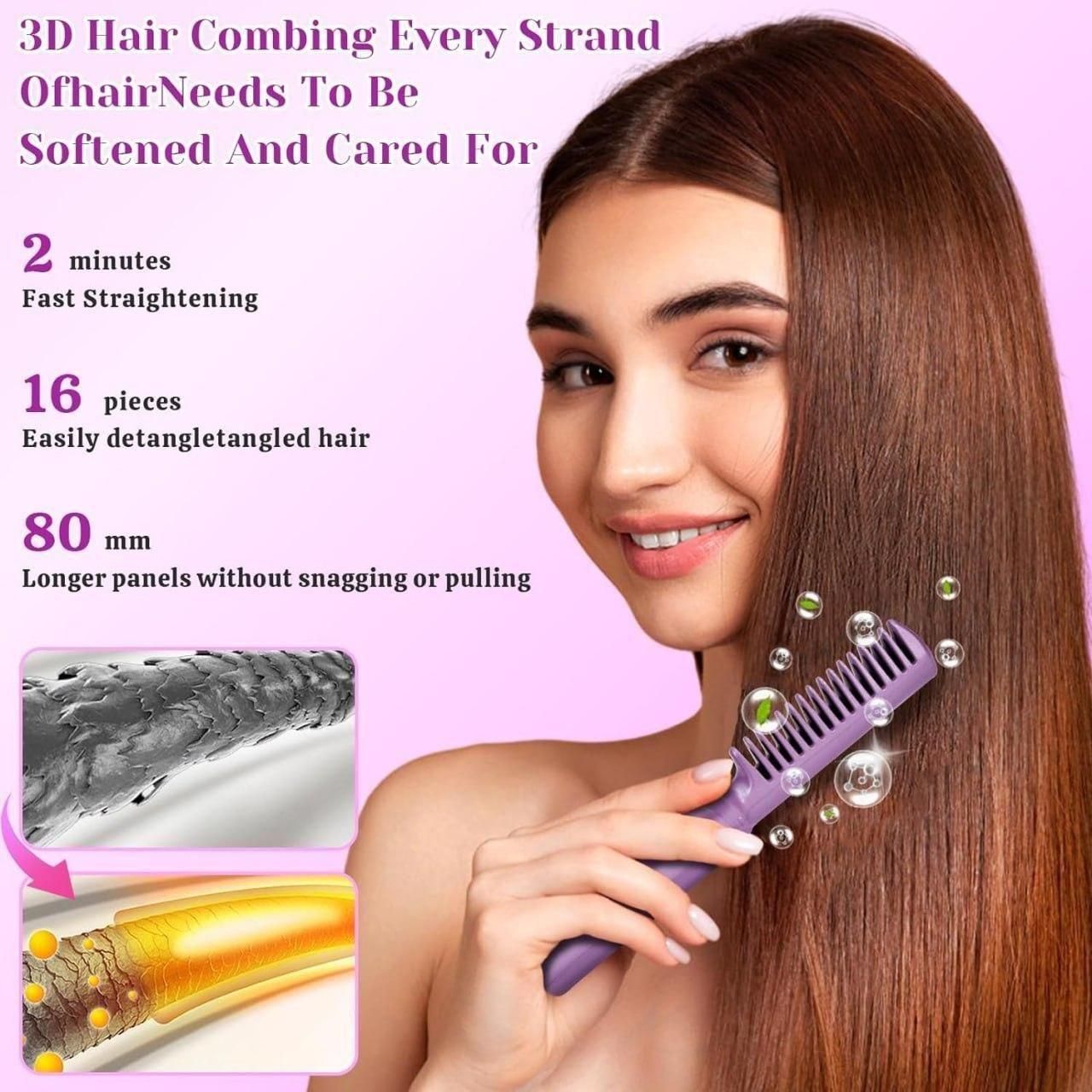 NOEMI™ Hair Straightener Comb